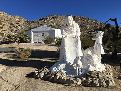 Desert Christ Park in Yucca Valley